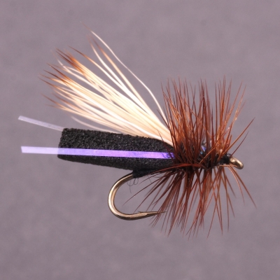Foam Caddis – Black – Little Fort Fly and Tackle