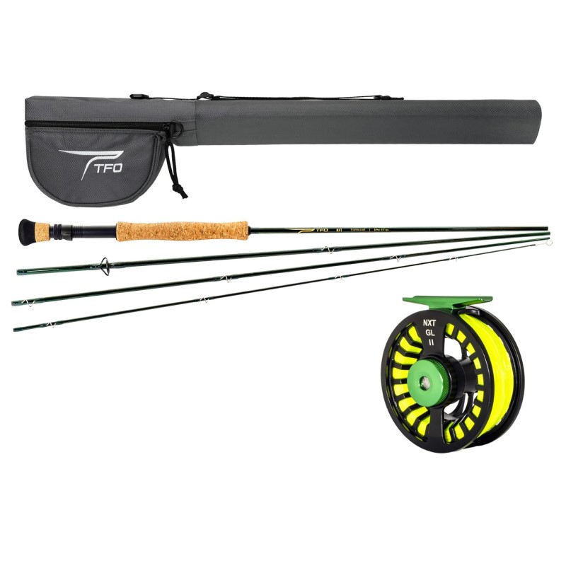 TFO NXT 4 Piece Outfit w/Rod & Reel Case – Little Fort Fly and Tackle