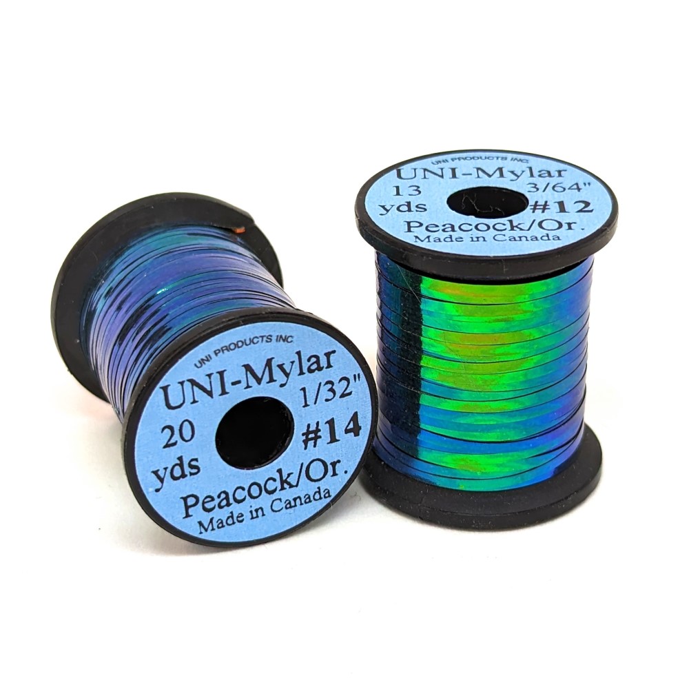 thumbnail image 2 of Veniard Uni Mylar Pearl Tinsel For Fly Tying – 2 Spools, Choice Of Size, Made In UK 2 of 6